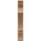 Ekena Millwork 7 1/2-in W x 38-in D x 46-in H Balboa Trad Rough Cedar Woodgrain TimberThane Outlooker, Primed Tan OUTUR075X38X46BOA04RCPR - alternate 2